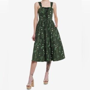 NWOT Lord of the Rings x Her Universe LOTR Icons Lace Up Dress in L